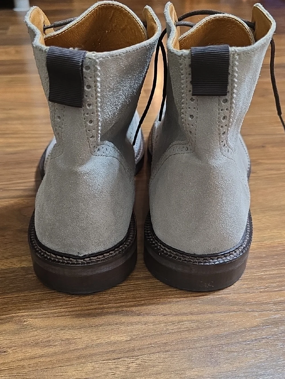 Walk London Darcy Suede Brogue Boot